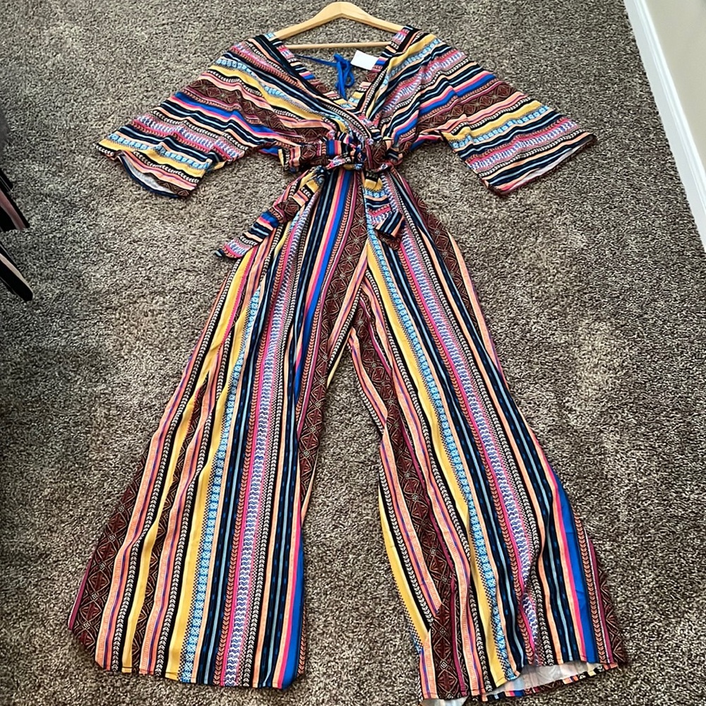 Flying Tomato Colorful Jumpsuit
